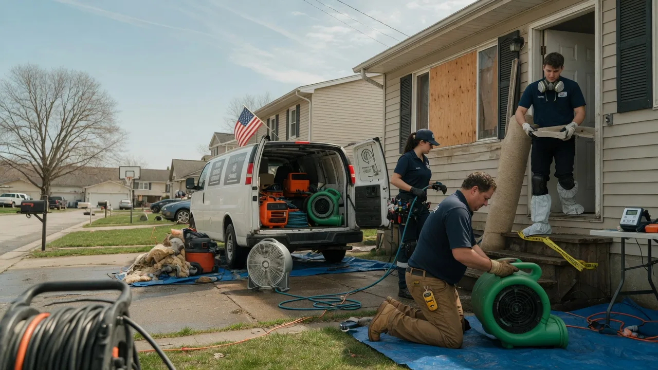 Water Damage Restoration in Thornton, IA near me
